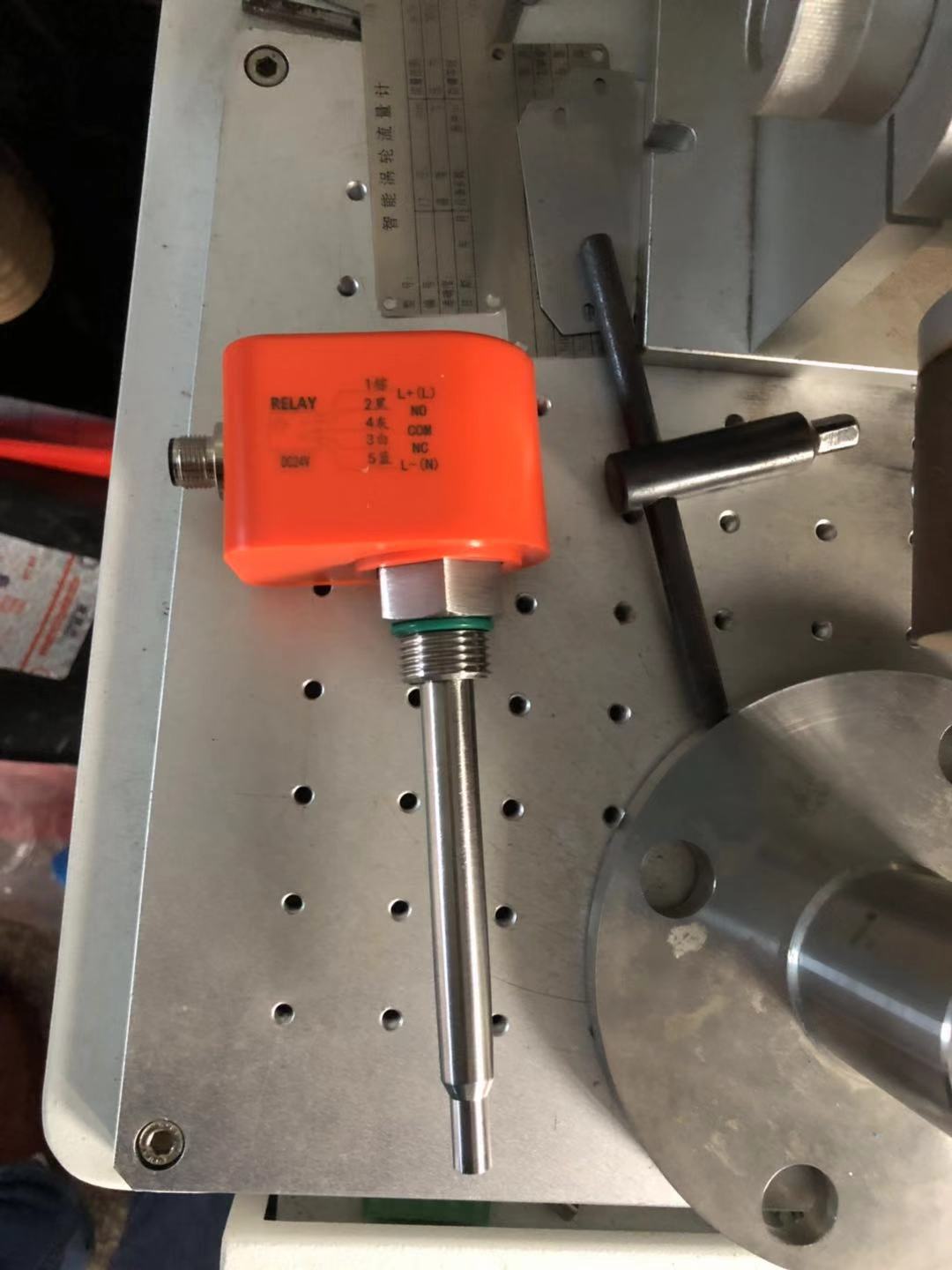 臬克熱導式流量開關加長探桿